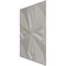 Ekena Millwork 19 5/8in. W x 19 5/8in. H Nikki EnduraWall Decorative 3D Wall Panel Covers 2.67 Sq. Ft. WP20X20NKCAC - alternate 3